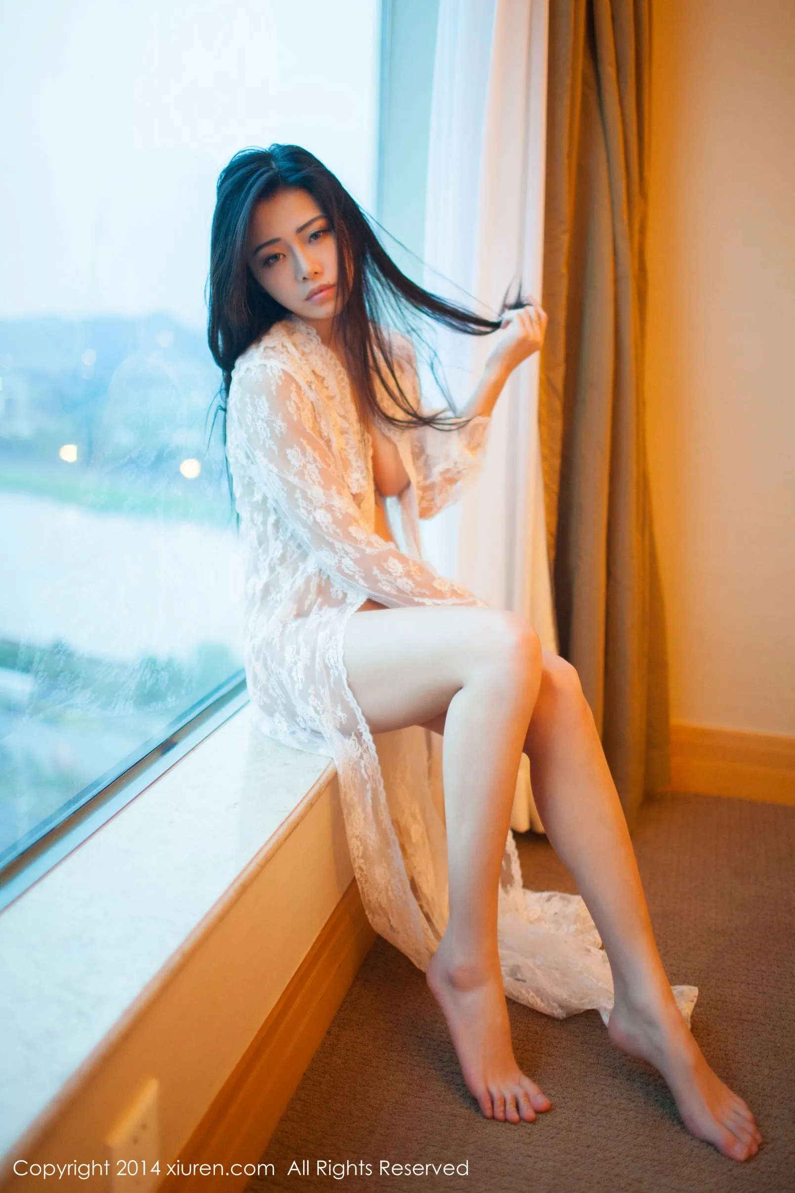 [XIUREN秀人网] Sách ảnh "Nỗi buồn" bản năng của Luvian - 42