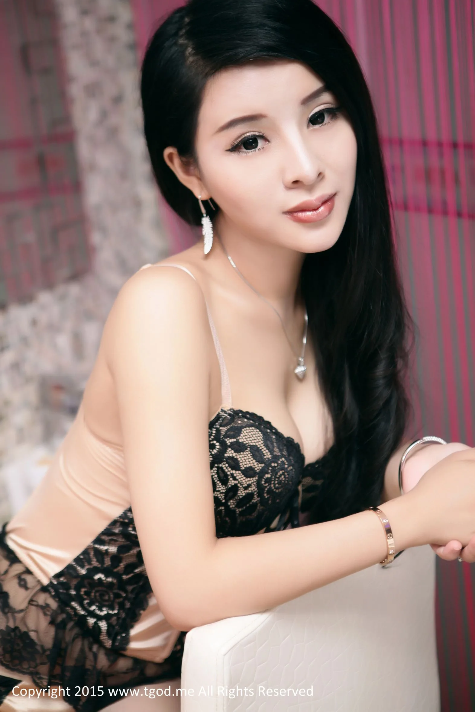[TGOD đề cử Nữ thần] Shen Xiyuan - Người đẹp ngọt ngào trong bộ ảnh nội y gợi cảm - 33